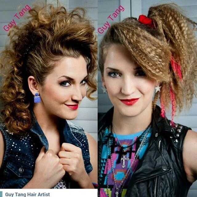 Прическа 90 х годов женская на вечеринку 80s Hairstyle 80s fashion party, Party hairstyles, 80s hair