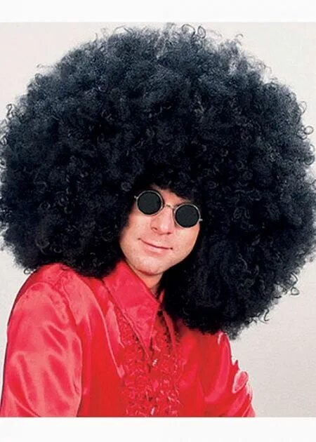 Прическа афро 70's Fancy Dress Large Super Jimmy Afro Wig BW643 Fancy dress wigs, Afro fancy d