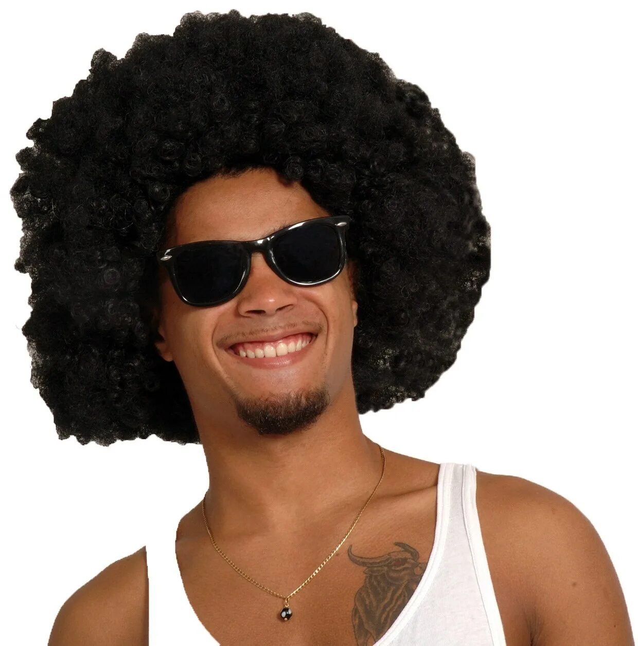 Прическа афро Afro Wig - Black