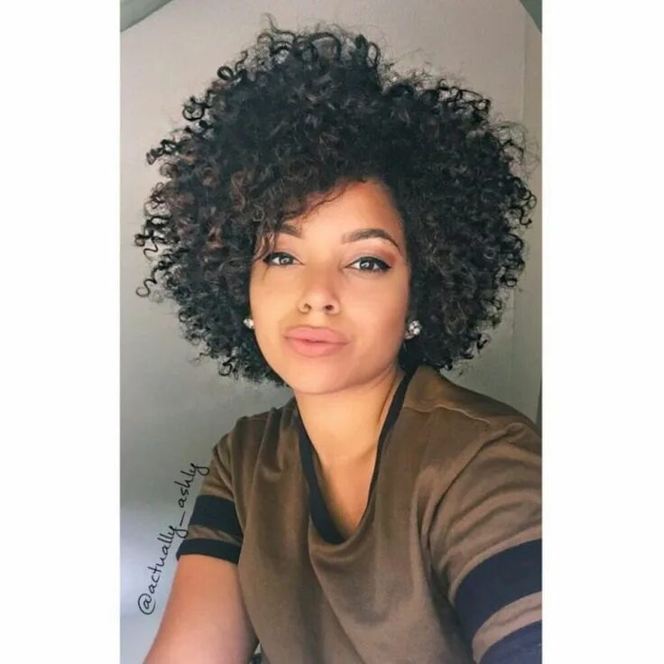 Прическа афро кудри на средние волосы 30 Curly Natural Hairstyles You'll Want to Wear Today ThriveNaija Short natural 