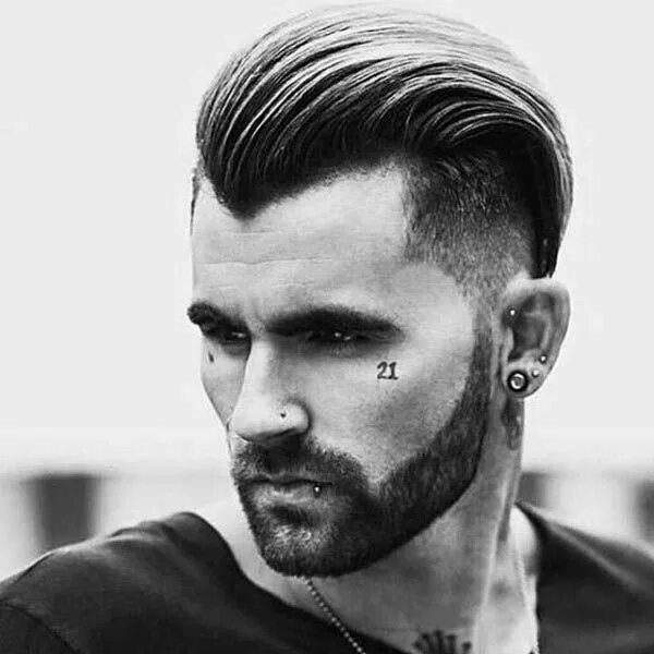 Прическа андеркат длинный mens hairstyle - Google Search Mens hairstyles, Wavy hairstyles medium, Slicked 