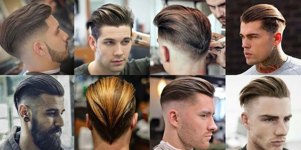 Прическа андеркат фото 35 Best Slicked Back Hairstyles For Men in 2024 Slicked back hair, Hipster hairs