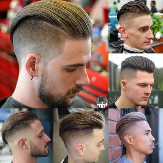 Прическа андеркат фото Pin on men style Mens hairstyles undercut, Slicked back hair, Mens hairstyles