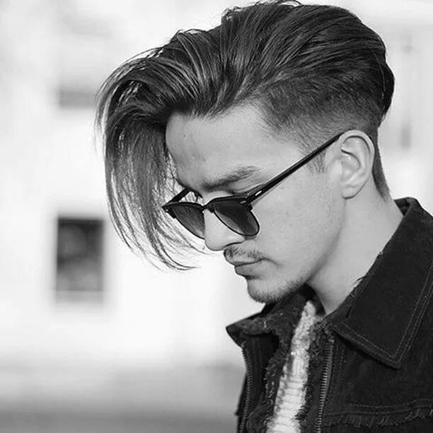 Прическа андеркат мужская длинная 5 Best Disconnected Quiff Hairstyles for the Dapper Dude - HairstyleCamp Long ha