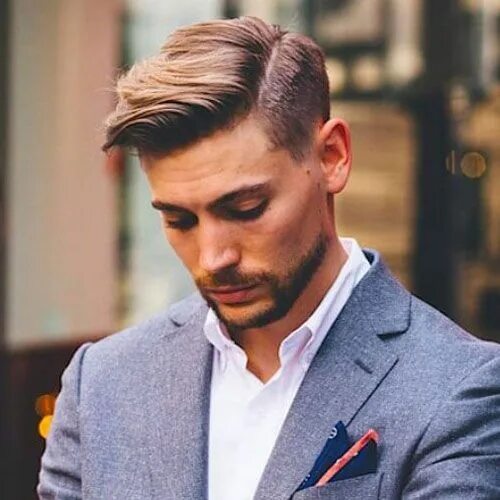 Прическа андеркат мужская на бок Men's Side Parted Hairstyles Top hairstyles for men, Side part haircut, Side par