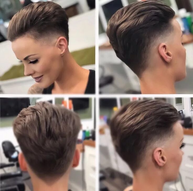 Прическа андеркат женская instagram haarestylede #pixiecut #haare #kurzehaare #frisur Kapsels voor kort ha