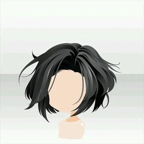 Прическа аниме на короткие волосы Pin by Mariya Karyagina on To Help the Artist How to draw hair, Manga hair, Chib