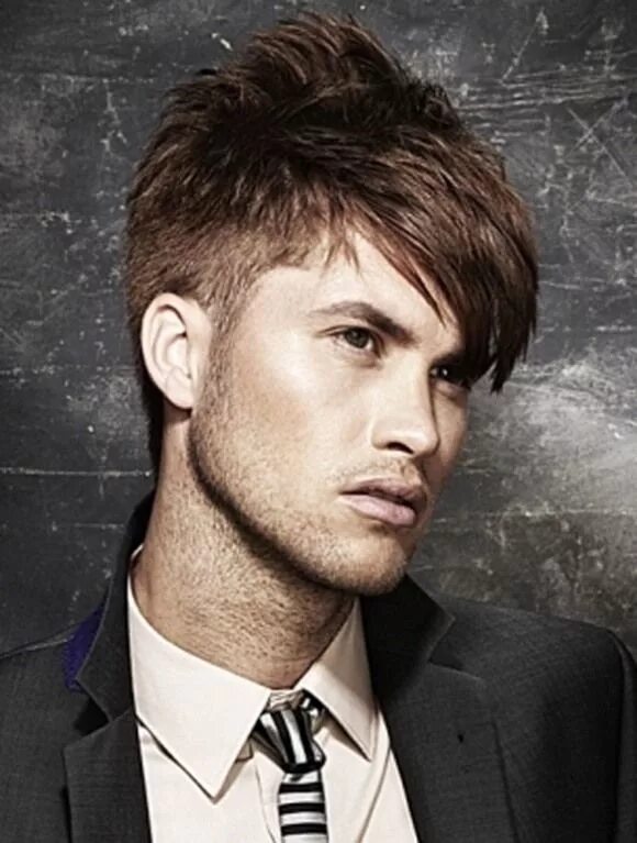 Прическа асимметрия мужская Best Hairstyle Collection for Men 2012 Cortes de pelo hombre, Pelo hombre, Corte