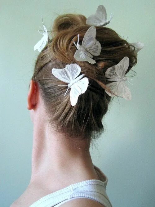 Прическа бабочки для девочки Butterfly hair clips Butterfly hair accessories, Butterfly hair clip, Butterfly 