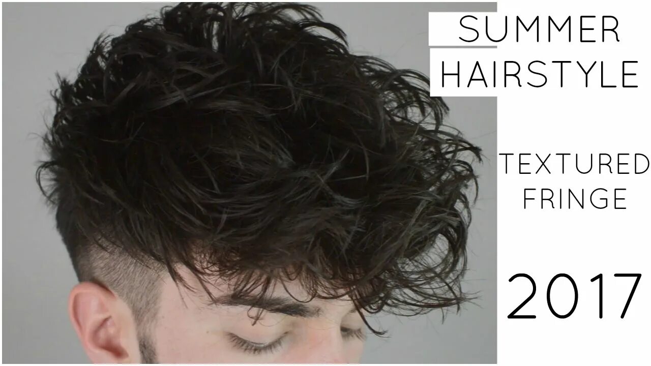 Прическа бахрома мужская Textured Fringe Men's Summer Hairstyle Disconnected Undercut - YouTube