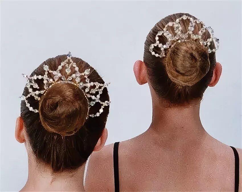 Прическа балерины как сделать Ballet Headpiece Bun Tiara - Becstar & Jesse Crystal Ballet headpieces, Ballet t