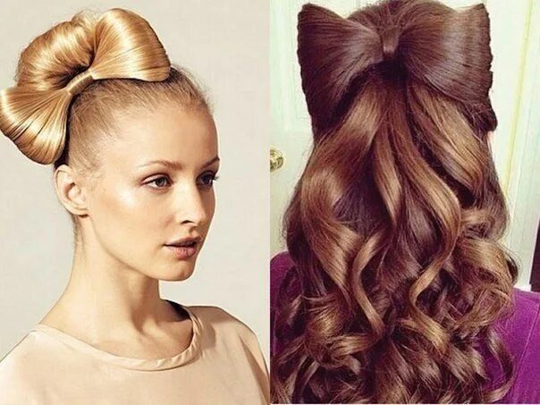 Прическа бантик легко Hair, hairstyles, ballroom, ballroom hair Cool hairstyles, Easy hairstyles, Curl