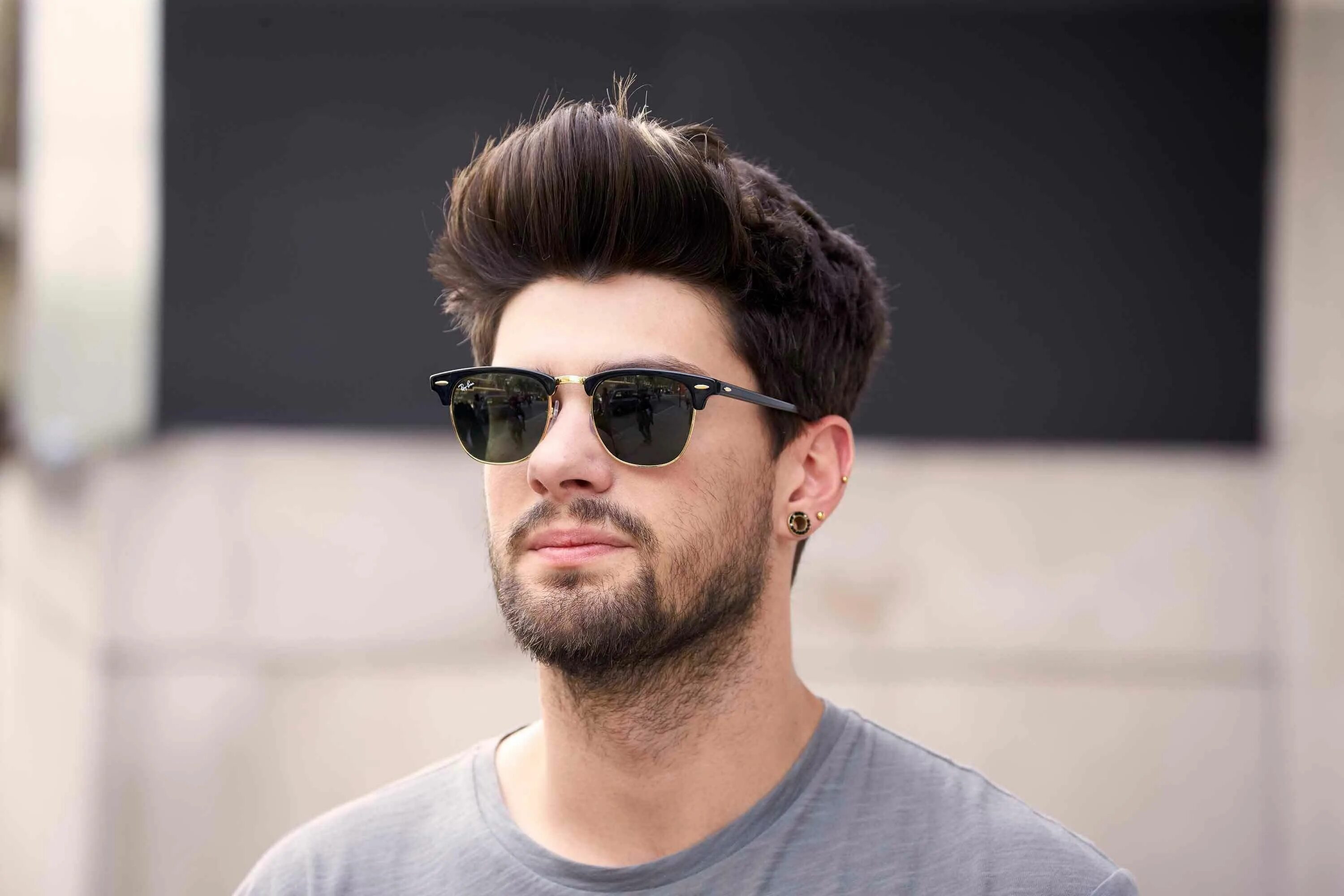 Прическа барашек мужская 10 Pompadour Fade Hairstyles to Consider this Season Mens hairstyles pompadour, 