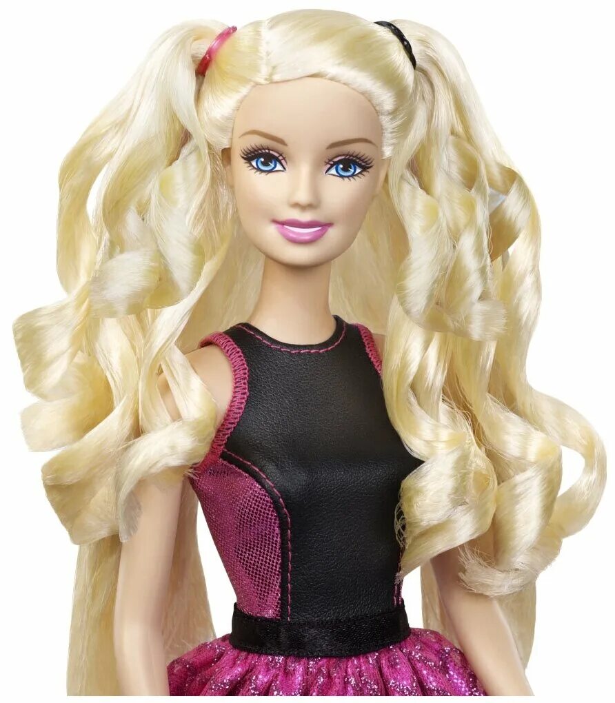 Прическа барби на длинные волосы Кукла Barbie Бесконечные завитки, 29 см, BMC01 - купить в интернет-магазине по н