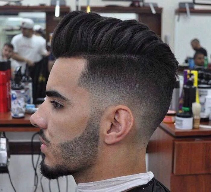 Прическа башня мужская Coupe homme dégradé - le style au poil Men haircut styles, Mens haircuts fade, M