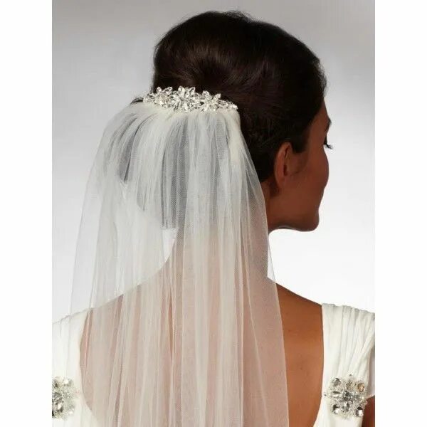 Прическа без фата Found on Bing from www.laceandfavour.com Bridal hair veil, Veil hairstyles, Wedd