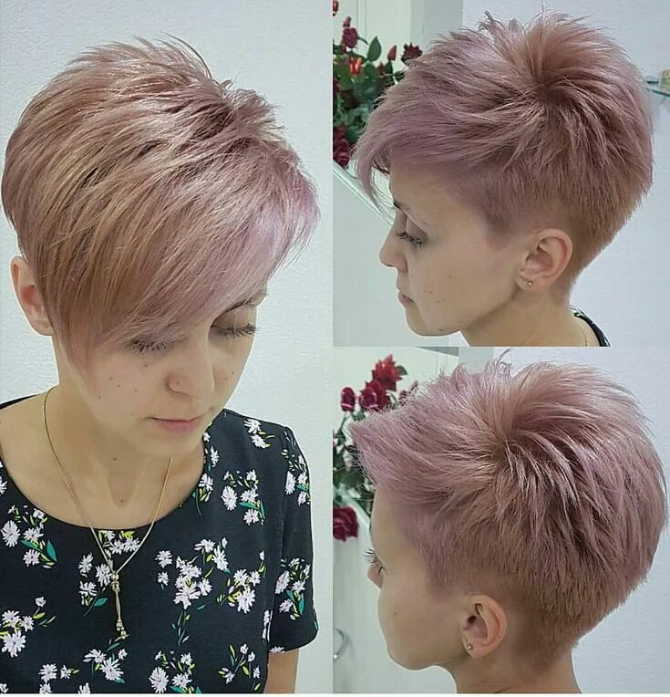 Прическа бикси фото 2024 Pin on Short hairstyle