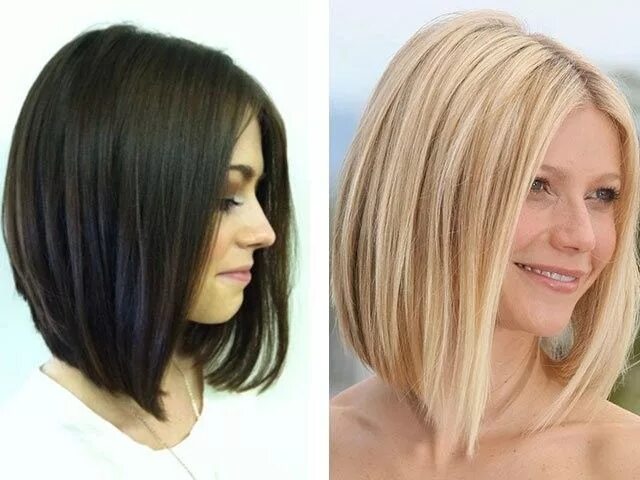 Прическа боб без челки на средние Pinterest Hair, Hair styles, Long hair styles