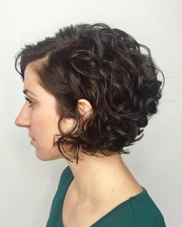 Прическа боб каре на кудрявые волосы 40 Stunning Curly Short Haircuts - July 2019 IG Collection Bob haircut curly, Th