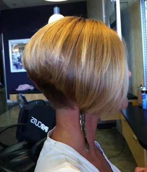 Прическа боб каре на ножке 20 Inverted Bob Haircut Bob Hairstyles 2015 - Short Hairstyles for Women by lata