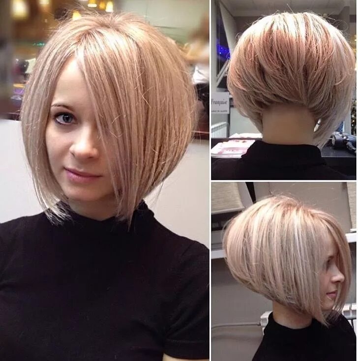 Прическа боб каре на средние волосы Beautiful bob by Salonva on insta ❤ Bob haircut for fine hair, Haircuts for fine