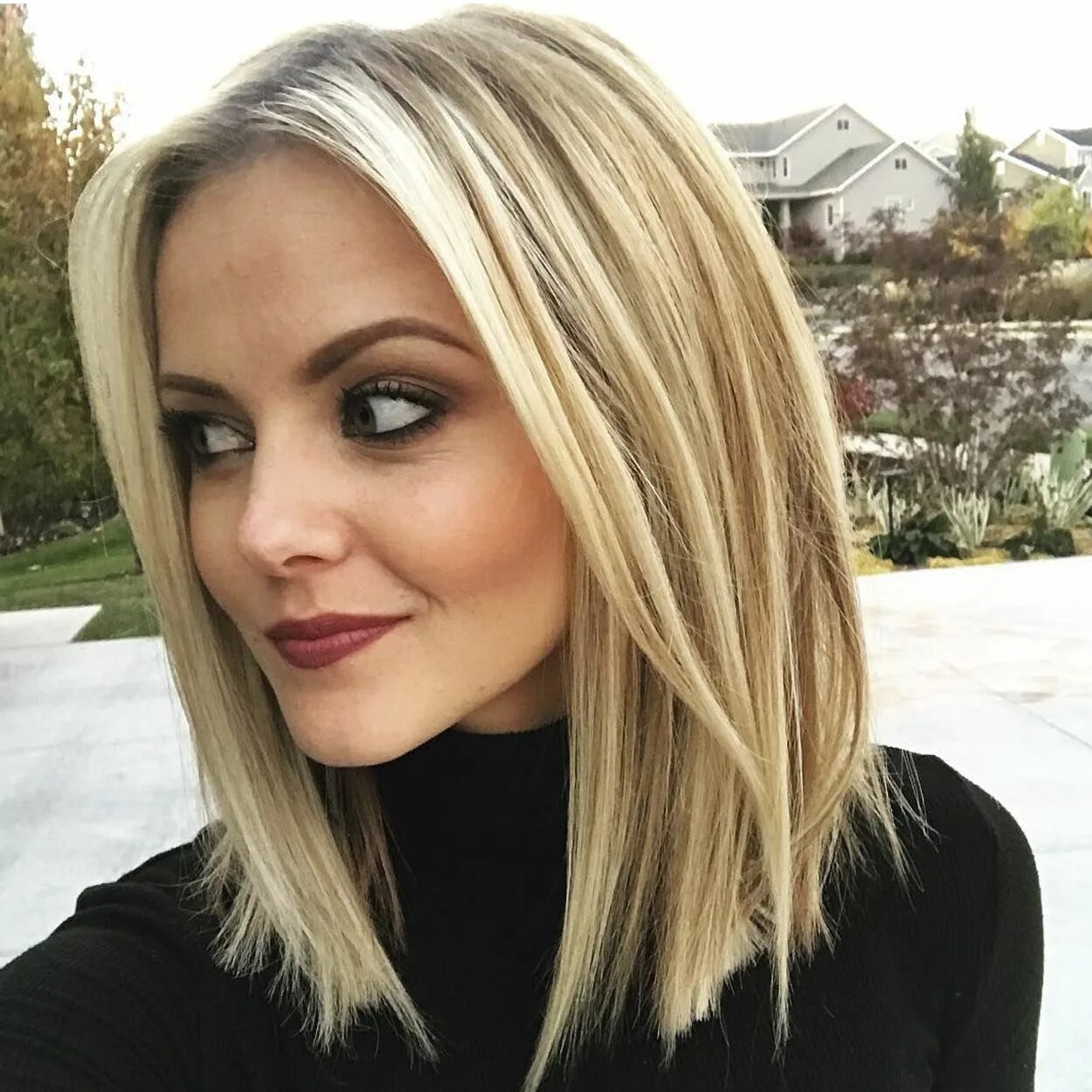 Прическа боб на длинные волосы Corte long bob: inspire-se com 51 imagens para todos os tipos de cabelo Penteado