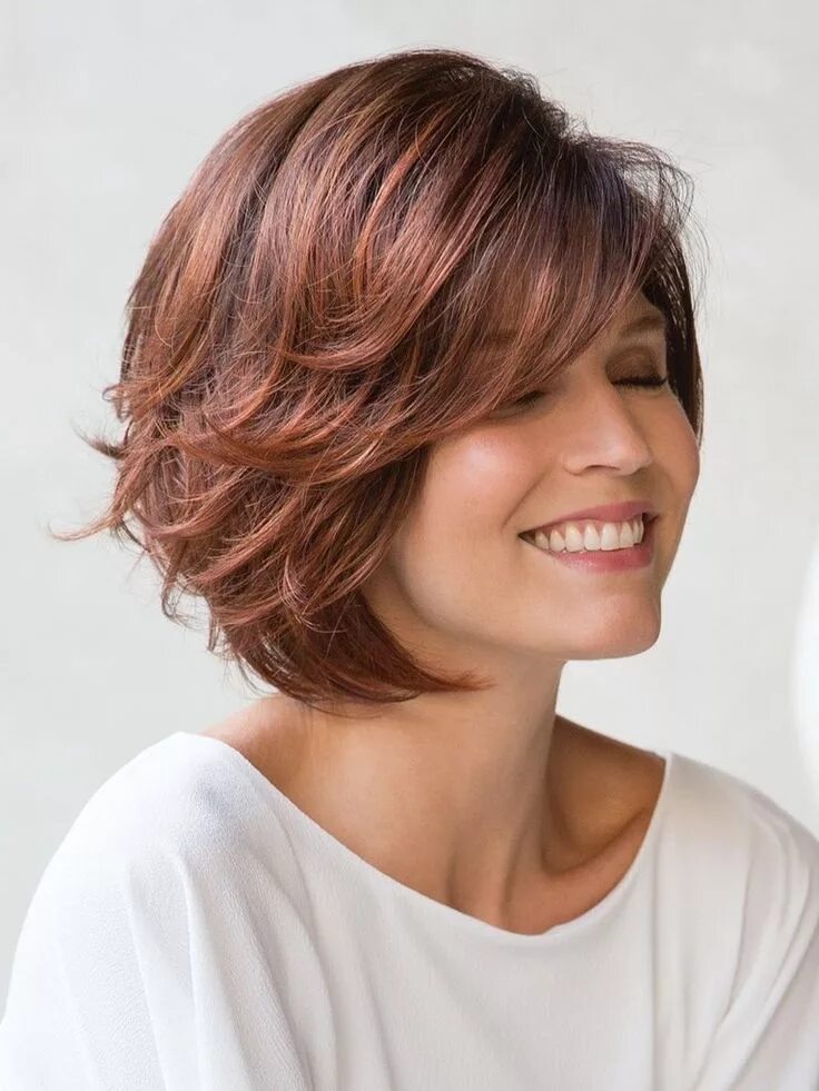 Прическа боб женская для средних волос Dolce by Noriko Short Wig Best Seller Medium hair styles, Bob hairstyles with ba