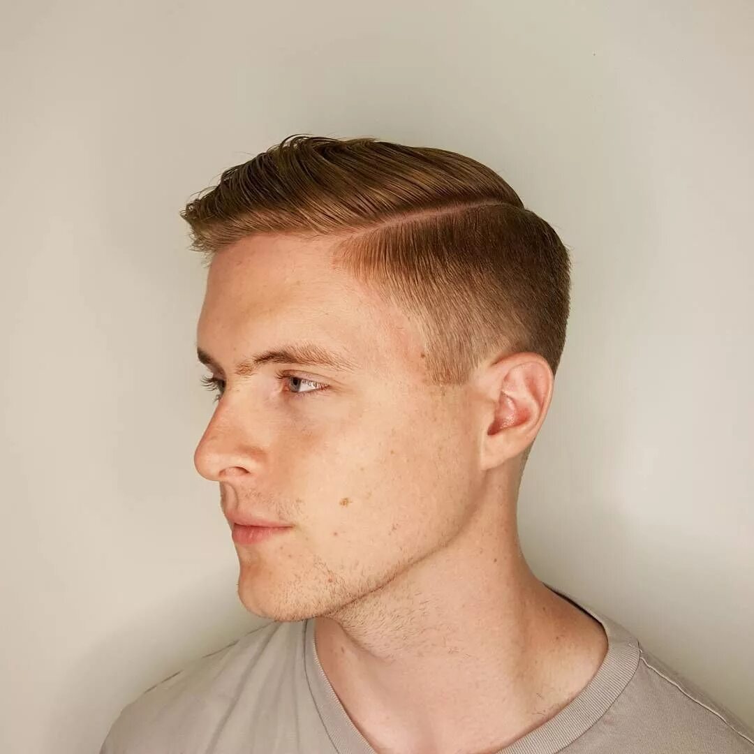 Прическа бобрик женская Stylish Comb Over Taper Haircuts for a Trendy Look