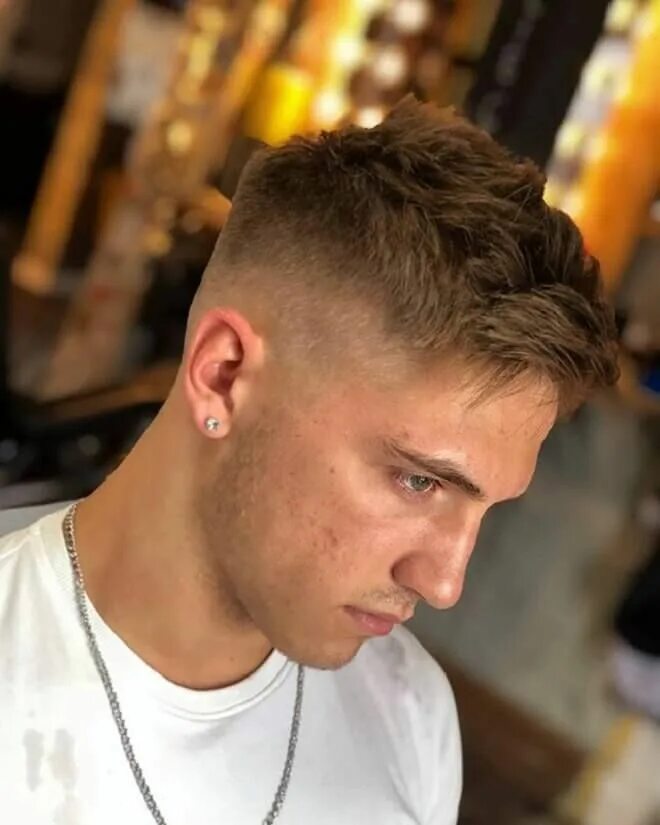 Прическа бока короткие верх Top 30 Awesome Temp Fade Haircuts For Men in 2020 Mens haircuts fade, Fade hairc