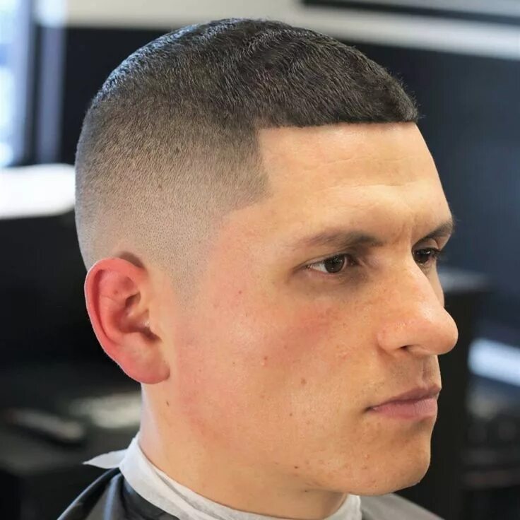 Прическа бокс buzz cut fade sehr kurz seiten nacken abrasiert #hairstyles Buzz cut hairstyles,