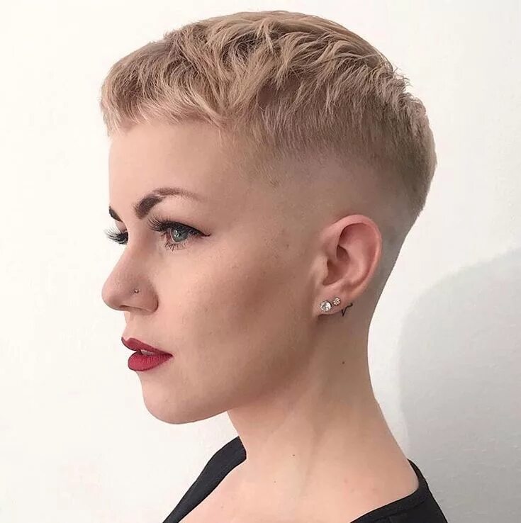 Прическа бокс женская Pin en Korte kapsels 18 Estilo de pelo corto, Corte de pelo rapado, Cortes de ca