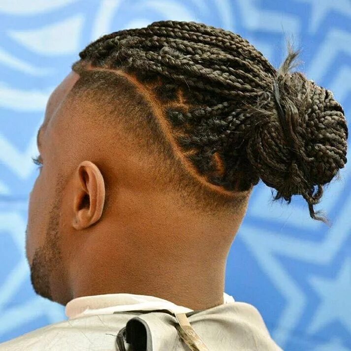 Прическа брейд мужская 20 Terrific Long Hairstyles for Black Men Men haircut styles, Black haircut styl