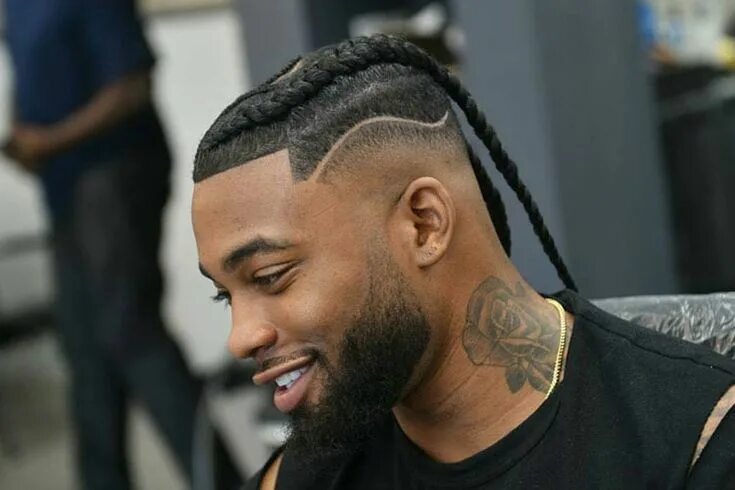 Прическа брейд мужская 10 Best Beard Products For Black Men in 2023 Cornrow hairstyles for men, Mens br