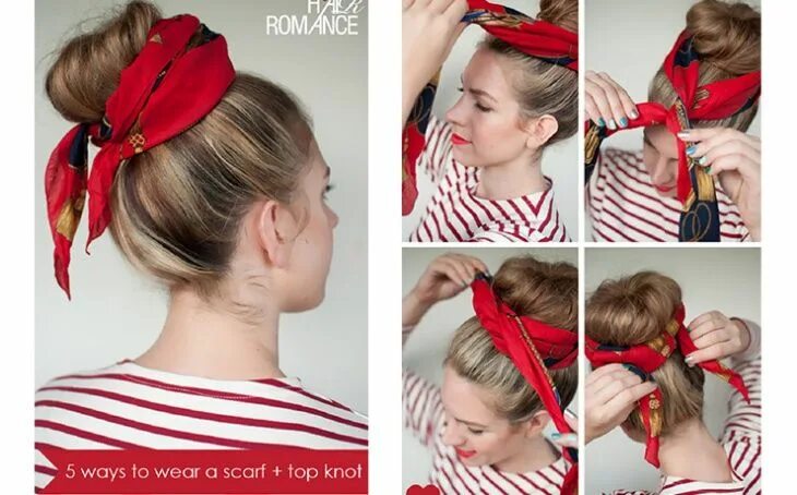 Super how to wear a bandana in your hair fashion Ideas in 2019 Bouffant hair, Po