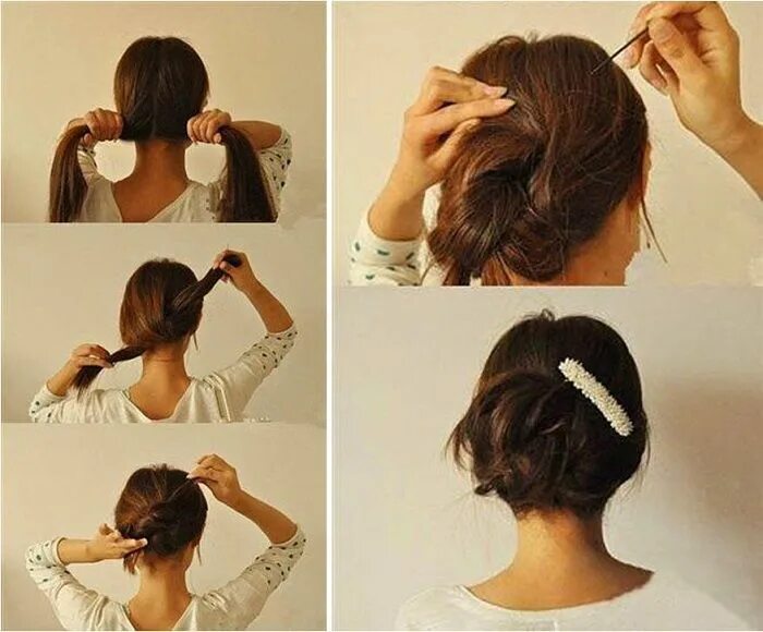 Прическа быстро и красиво сама себе 25+ Lazy Girl Hairstyling Hacks Hair hacks, Lazy hairstyles, Cool hairstyles