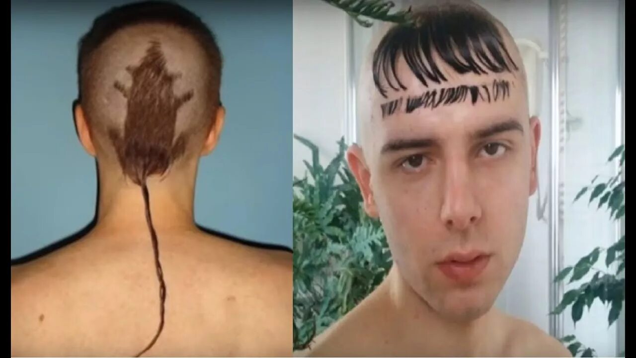 Прическа челка мужская лысый TOP 10 WORST HAIRCUTS 2017 THAT WILL BLOW YOUR MIND - YouTube