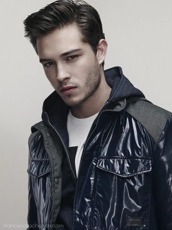 Прическа чико лачовски какая The Boy I Admire From Afar Francisco lachowski, Leather jacket, Great mens fashi