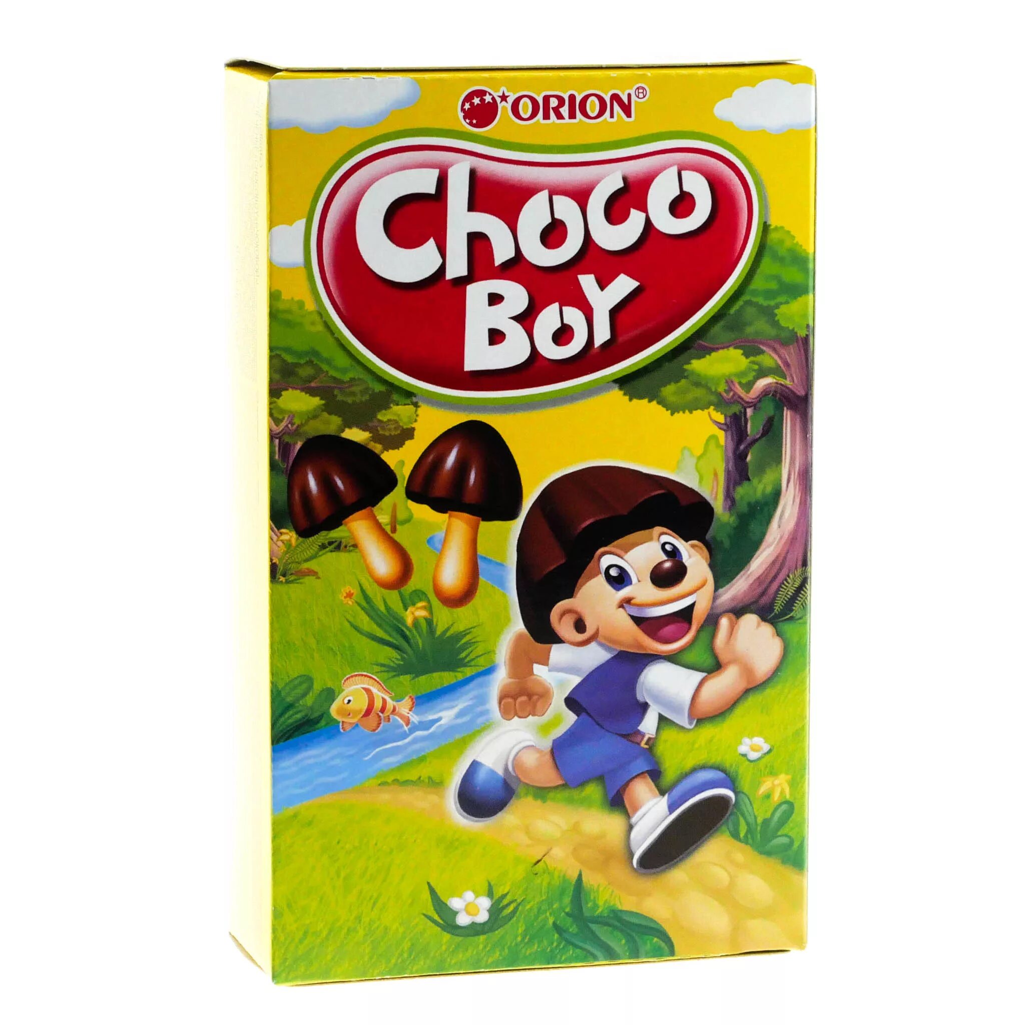 Прическа чокобой Печенье Choco Boy (Чоко Бой) 45г шоколад купить с доставкой на дом в интернет-ма