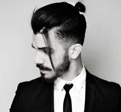 Прическа чокобоя мужская 57 Best Patchy Beard Styles and Styling Ideas Man bun hairstyles, Man bun styles