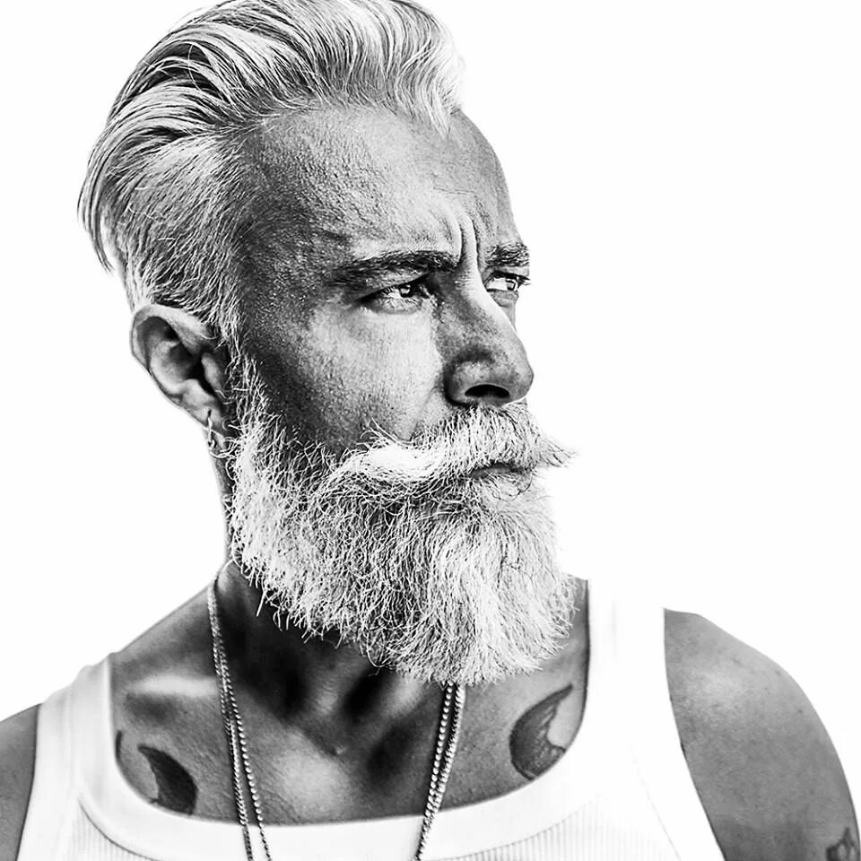 Прическа деда Alessandro Manfredini Sexy beard, Beard hairstyle, Beard no mustache