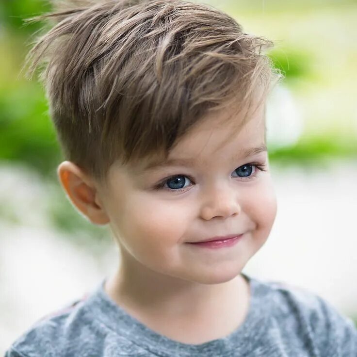 Прическа детская короткая мальчик A imagem pode conter: 1 pessoa Little boy haircuts, Toddler boy haircuts, Baby h