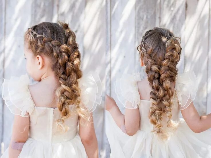 Прическа детская на выпускной на длинные 5 Bridal Hairstyles Cute girls hairstyles, Girl hairstyles, Gorgeous hair