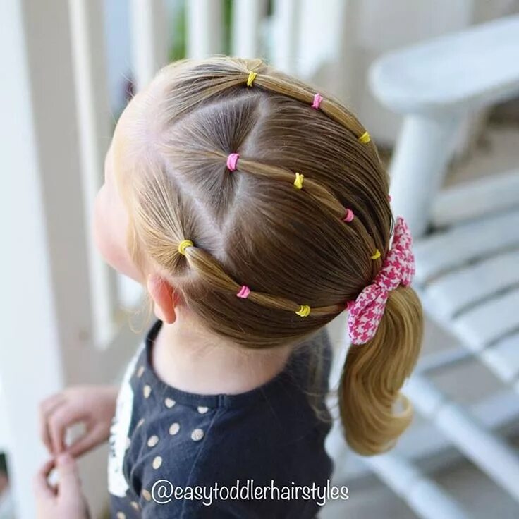 Прическа девочке 3 года в садик Pin en Zoë's hairstyles