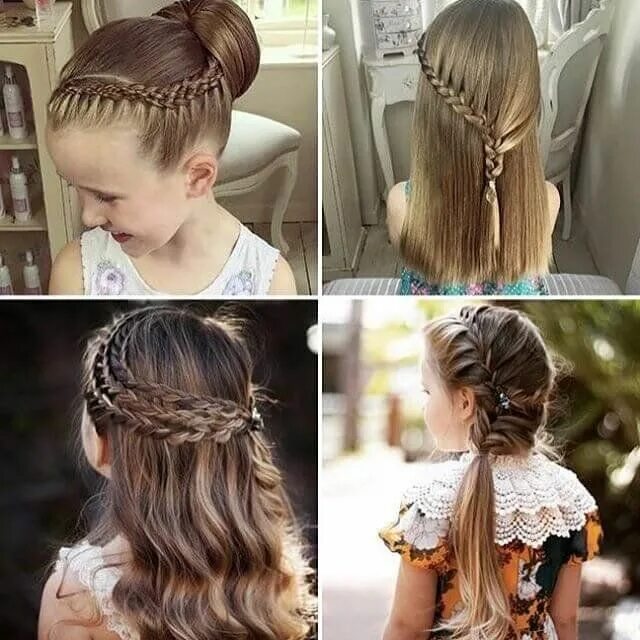 Прическа девочке на длинные волосы в домашних 34 Easy Women Hairstyles for Long Hair on Festivals Princess hairstyles, Little 