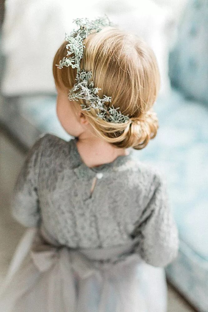 Прическа девочке на свадьбу на длинные Pin en Wedding Hairstyles & Updos