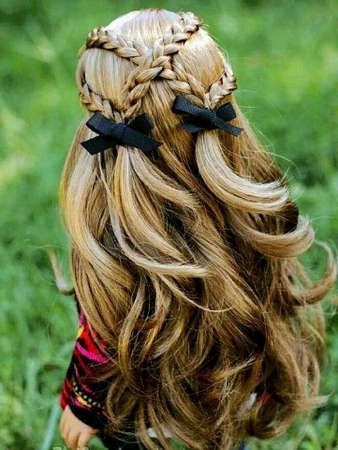 Прическа девочке распущен Pin on Hairstyles Прически