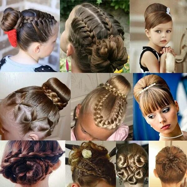 63 детские прически на выпускной в детский сад Kids hairstyles, Flower girl hair