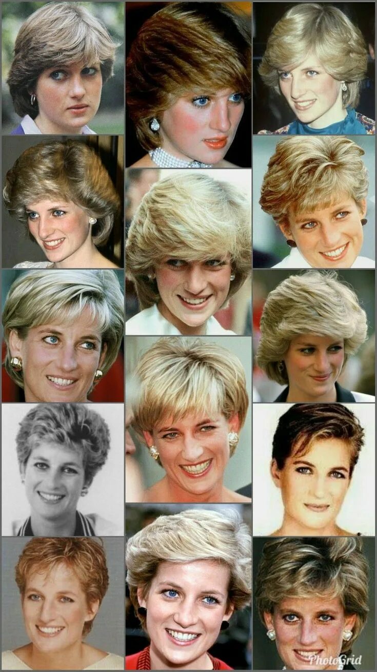 Прическа диана фото Princess Diana Hairstyles ThePlasticSurgery.info