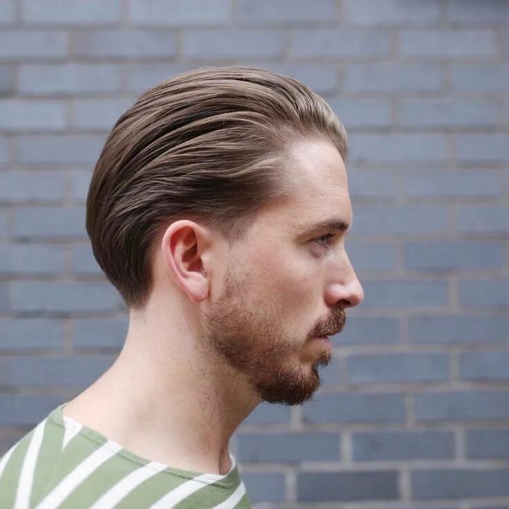 Прическа длинная классика awesome 70 Top-Notch Comb Over Taper Haircuts - The Immortal Trend Mens slicked 