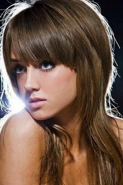 Прическа длинная шапочка женские rixxs.com Fringe hairstyles, Long hair styles, Straight hairstyles